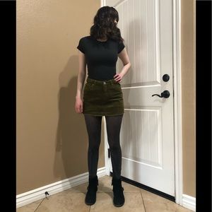 Urban Outfitters Corduroy Mini Skirt